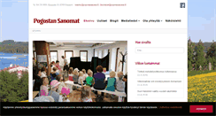 Desktop Screenshot of pogostansanomat.fi